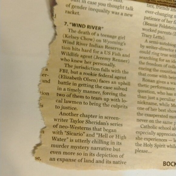 Wind River Blu Ray  Digital HD - Picture 10 of 10